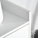 Mobile Scarpiera 60x30x92 cm in Legno Truciolare Bianco