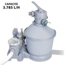 Pompa Filtrante a Sabbia per Piscina Fuoriterra 3785 lt/h Bestway 58400