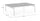 Table basse Florencia blanche 120x75x36h cm