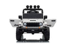 Macchina Elettrica per Bambini 101x59x65 cm Licenza Jeep Rubicon Small Bianco