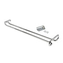 Portabicchieri Sottopensile 41 cm Porta Calici Coppe in Acciaio Cromato Emuca