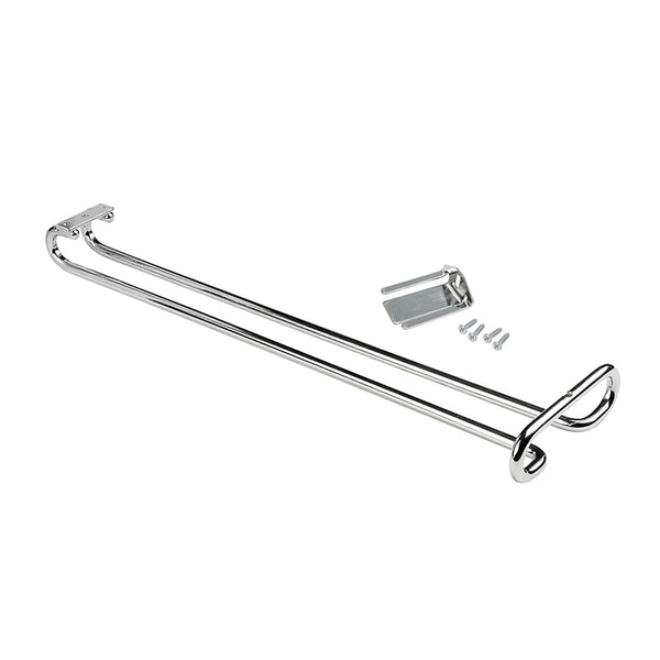 Porte-gobelet en acier chromé Emuca 41 cm sconto