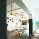 Tavolo Lione 80x80x75 h cm in Legno Bianco