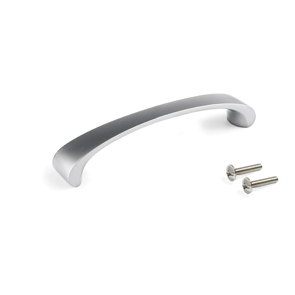 acquista Poignée Emuca pour meubles Kyoto Entraxe 96 Nickel satiné Zamak