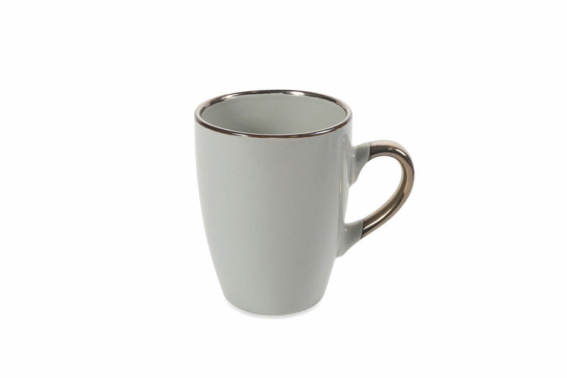 Set 18 Tazze Ø8,5x10,5 cm in Gres Villa d'Este Home Tivoli Royal Passion