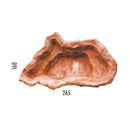 Laghetto Artificiale Roccia a Bordo Largo 265x160x52 cm 620 Litri
