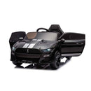 Macchina Elettrica per Bambini Licenza Ufficiale Ford Mustang Shelby Telecomandata 10,8V 3,1Ah Nero      