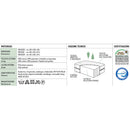 Materasso per Culla Lettino 60x120cm H12cm Italbaby Jolly Plus Bianco