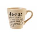 Set 3 tazzine Caffè "Deca" Ø5x5,5 cm in Bone China VdE Tivoli 1996 