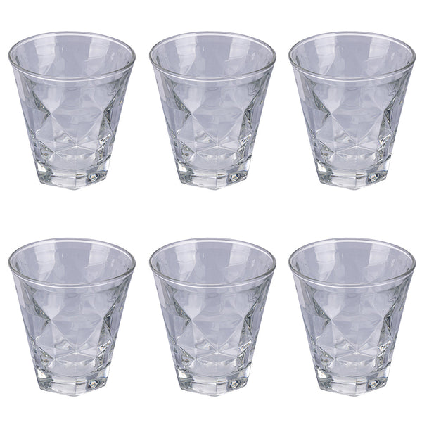 Lot de 6 Verres Acqua Glace Charm en Transparent Villa d'Este Home Verre Tivoli sconto
