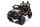Macchina Elettrica per Bambini 12V Toyota Cruiser Nera Mimetica