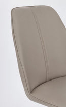 Set 4 Sedie 44x62x88h cm Maxwell Pu Tortora 