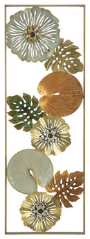 Pannello Leaf 31,5x3x90 cm in Ferro