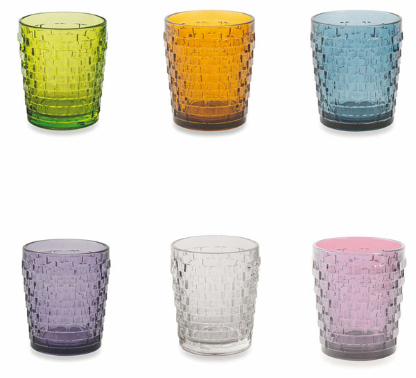 acquista Pack de 6 Verres à Eau en Verre 240ml VdE Tivoli 1996 Quadri