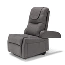 Poltrona Alzapersona 4 motori 70x87x105 cm a Batteria Ricaricabile in Tessuto Diva Dubai Grigio