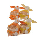 Set 2 Cesti con Conigli 12 cm
