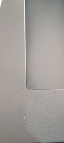 Camino a Bioetanolo da Parete 90x12x40 cm in Acciaio Inox Nero Seconda Scelta