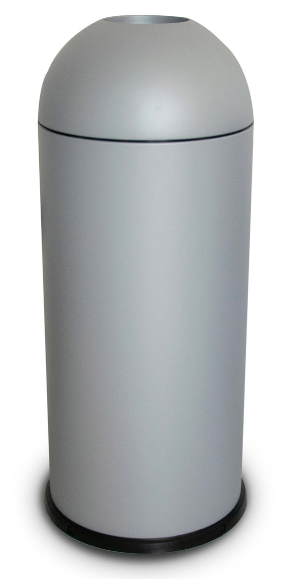 Pattumiera Per Raccolta Rifiuti Ø35xh88 cm da Interno In Acciaio Verniciato Grigio acquista