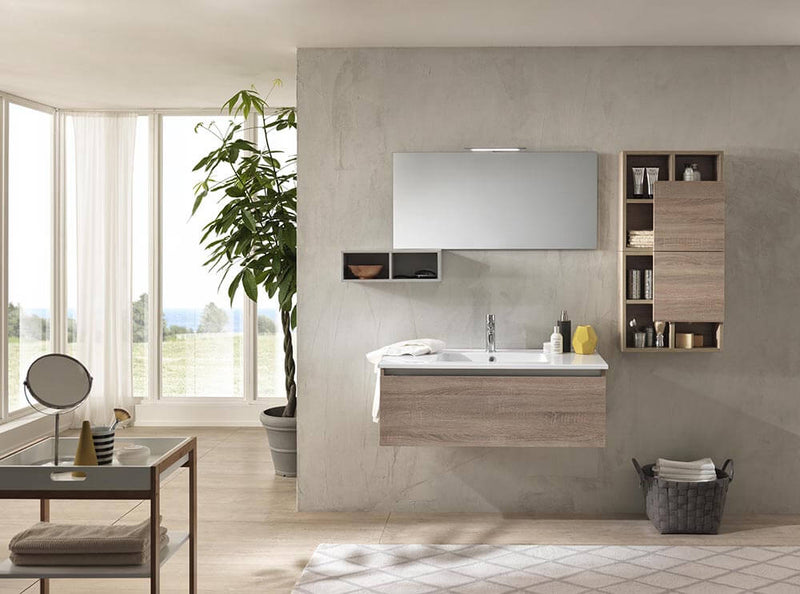 Mobile da Bagno sospeso Ibiza 21 Tabacco Chiaro TFT