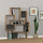 Bibliothèque Barce en chêne 101x22x132h cm