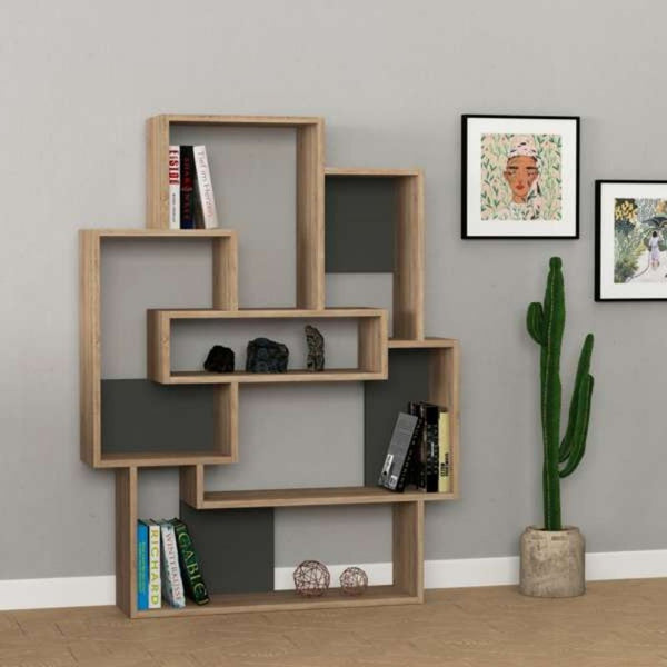 Bibliothèque Barce en chêne 101x22x132h cm acquista