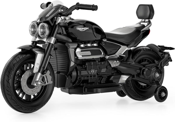 Moto Elettrica per Bambini Licenza Ufficiale Triumph 12V 4,5Ah Nero prezzo