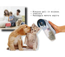 Tosatrice per cane e gatto 2 in 1 rimuove peli in eccesso e massaggia