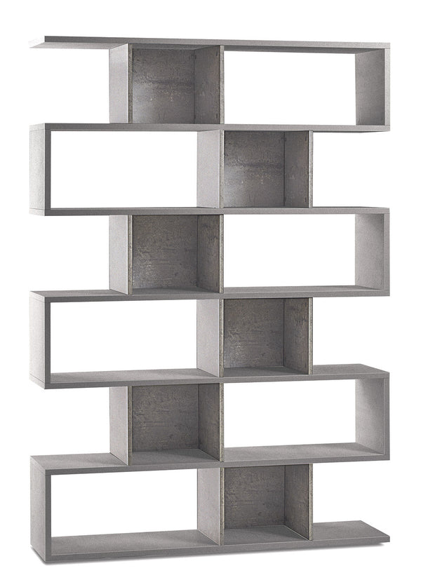 online Libreria Modulare 6 Ripiani 150x215x38 cm Cemento