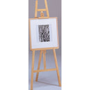 Cavalletto Treppiede da Pittura H145cm in Legno Abete Grezzo Fumer Dalì