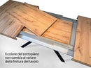 Tavolo Allungabile 130-390x90x77 cm Paxon Cemento