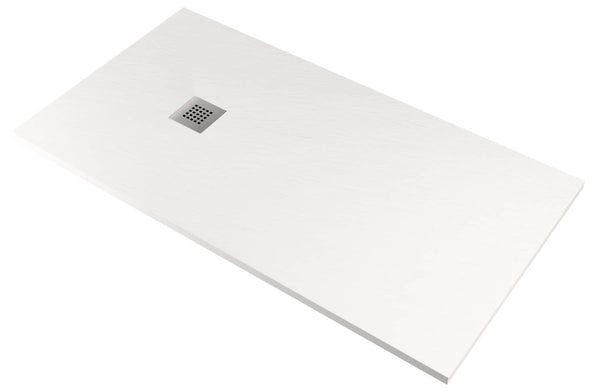 Receveur de douche en Pedrinelli Stone Ardesia Stone Side White Différentes tailles acquista