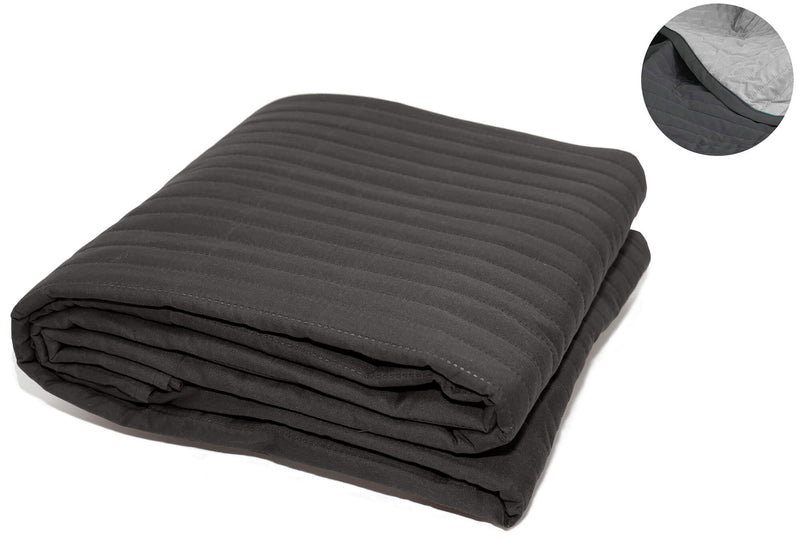 Trapuntino Doubleface 100gr Grigio Chiaro\/Grigio Scuro Varie Misure