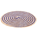 Set 6 Tovagliette Ø38 cm  in Paglia e Carta VdE Tivoli 1996 Spiral