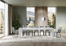 Tavolo Allungabile 180/284x90x77 cm Spimbo Premium Bianco Frassino