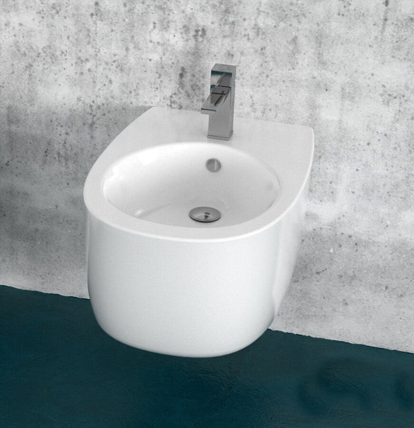 Bidet suspendu en céramique 51,5x35,5x27cm TFT Street White online