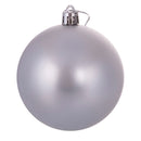 Set 12 Palle di Natale Ø4 cm in Plastica Argento