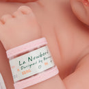 Bambola Bebè Neonato con Pannolino Rosa 36cm JC Toys