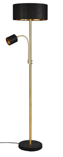 Piantana da Interno Attacco E27 in Metallo Ottone Opaco