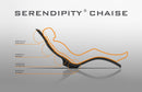 Lettino Chaise Longue da Esterno Giardino Seduta a Terra Arkema Serendipity Grigio Antracite