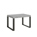 Tavolo Allungabile 130-390x90x77 cm Tecno Premium Cemento