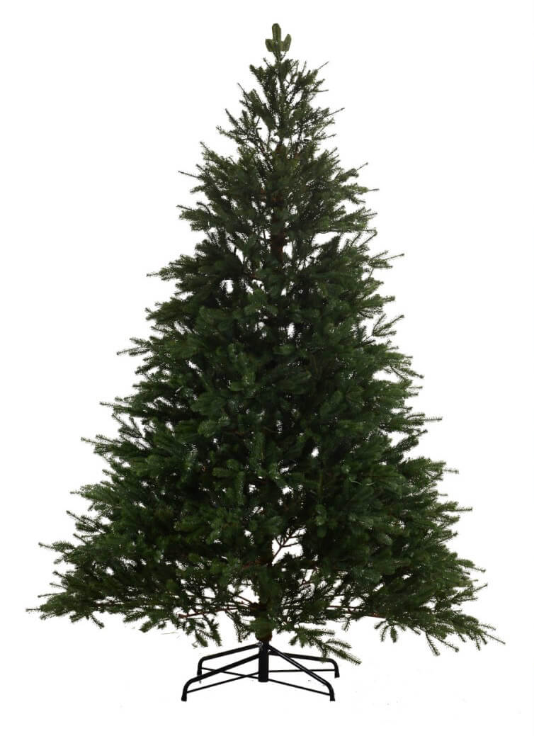 Albero di Natale Luminoso 350 LED H225cm Verde