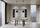 Table Bridge Fix noyer 160x90x77 cm