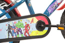 Bicicletta per Bambini 16" Marvel Avengers Freni Caliper e Stabilizzatori in Acciaio Hi-Ten Blu e Rosso