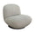 Fauteuil 81x95x71h cm Margot Girev Bouclè Gris