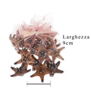 Set 80 Stelle Marine in Rete H 3 7 cm