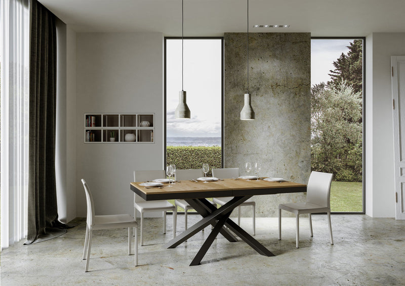 Tavolo Allungabile 180-440x90x77 cm Volantis Evolution Quercia Naturale