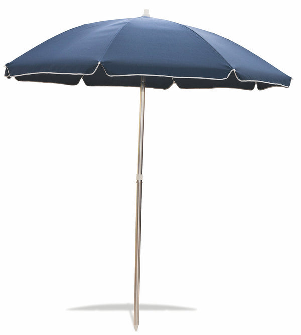 acquista Parasol de jardin en aluminium Ø220 cm Soriani Rimini Bleu
