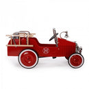 Auto a Pedali Camion Dei Pompieri Vintage per Bambini Baghera Fire Truck