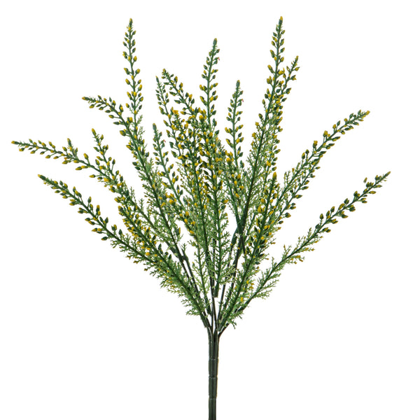 Lot de 8 buissons de genêts artificiels Hauteur 44 cm Jaune online