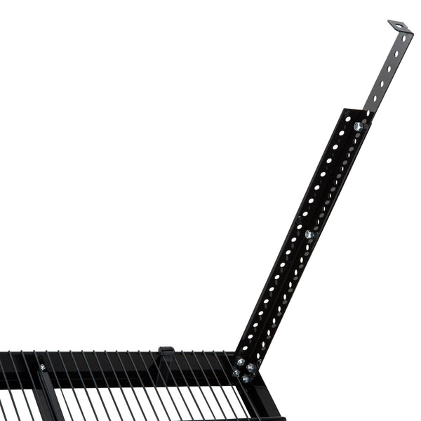 acquista Étagère de Plafond Multifonctionnelle en Acier Capacité 150kg 115x60,6x55-82 cm